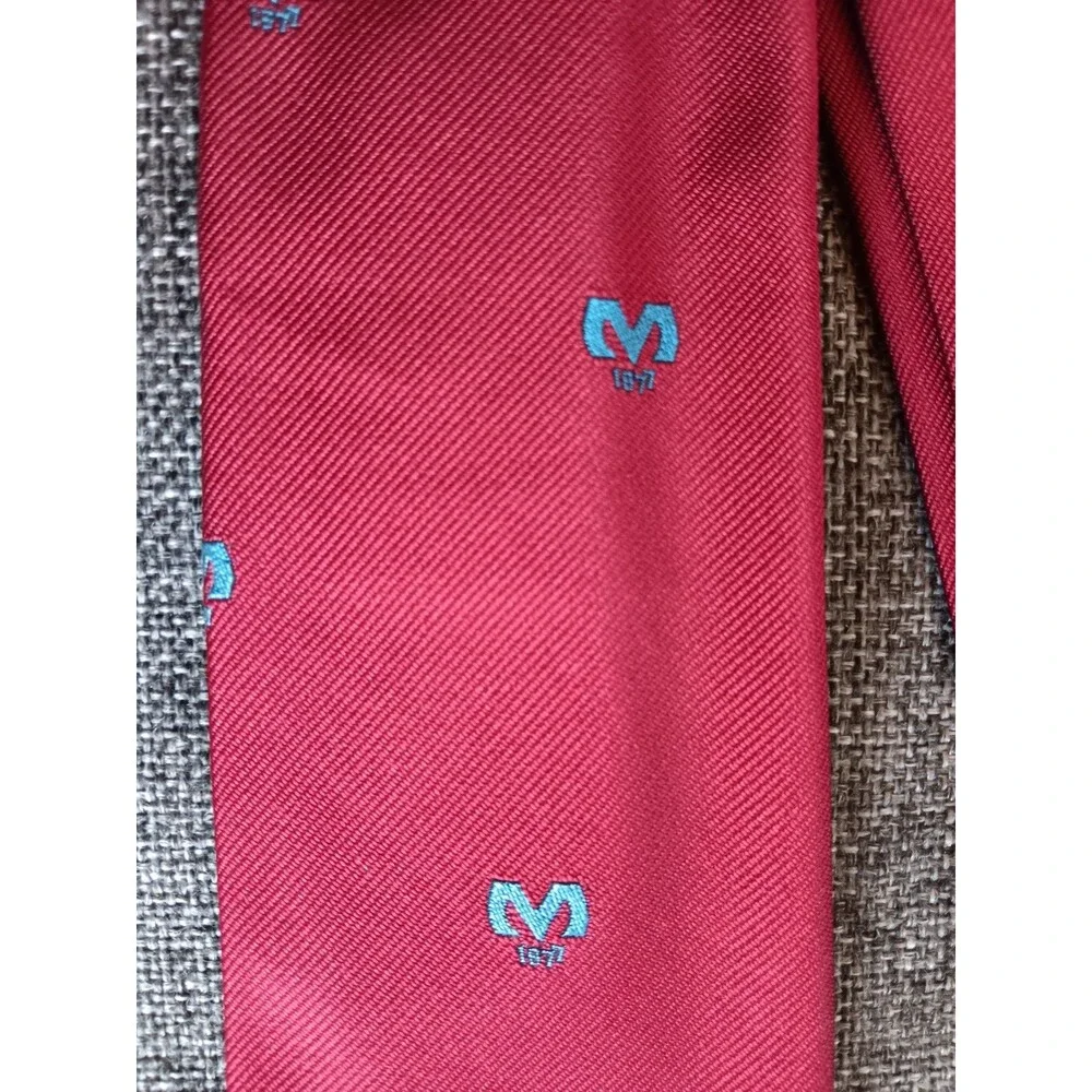 Tie 70s 80s 90s Y2K Mens WM Chelsea LTD Red 3 Wide 57 Long